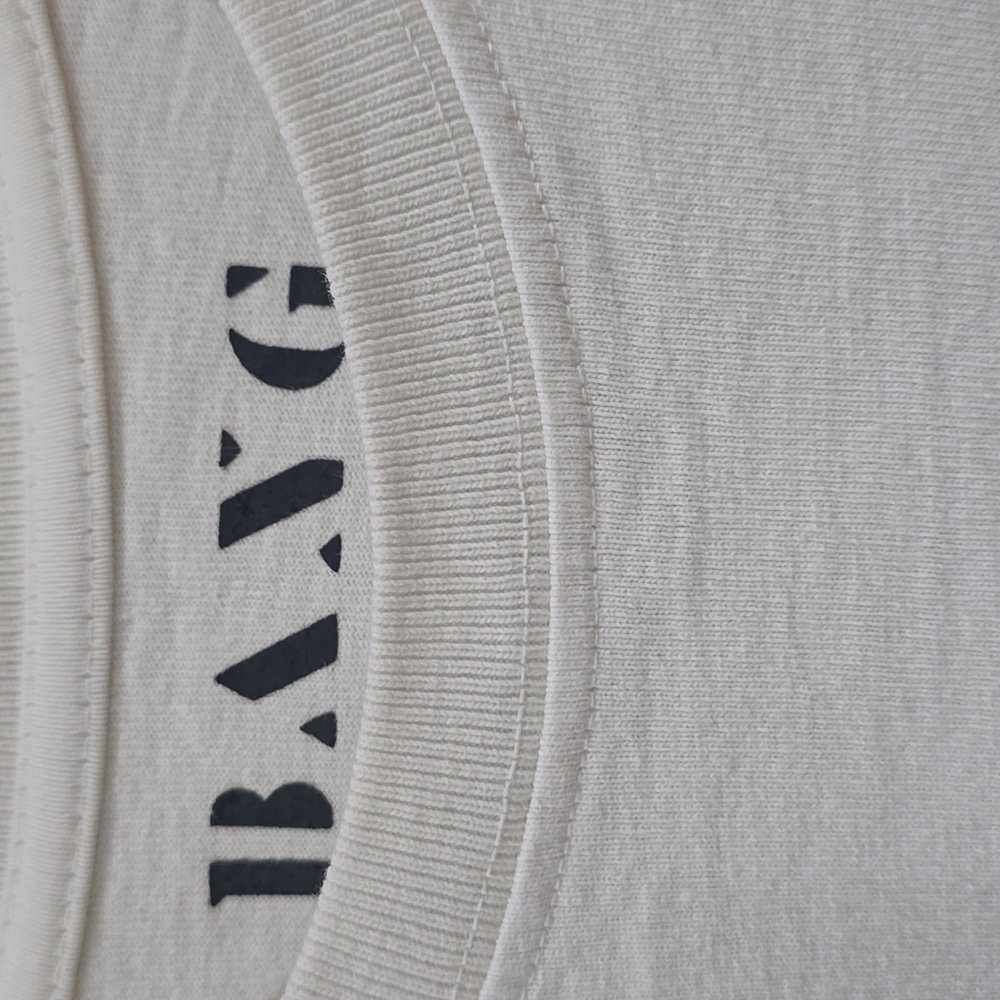 White Men's Tee with Circular Cross Logo XXL - Picture 2 of 4
